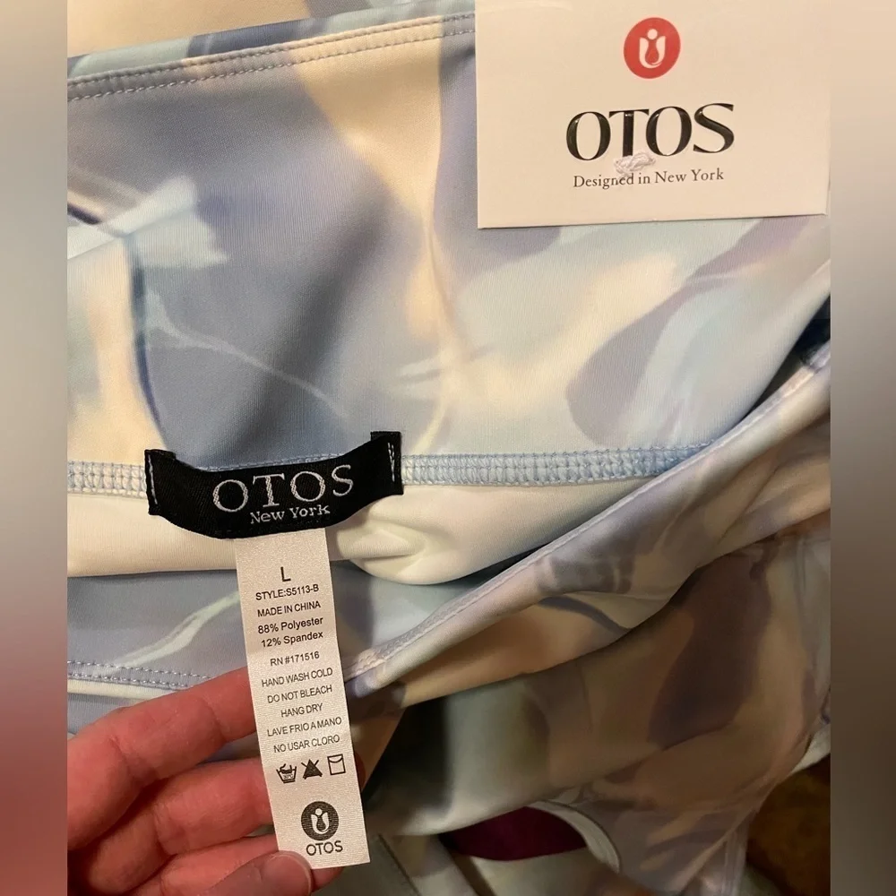 NWT OTOS *matching set* leggings and sports bra sz L